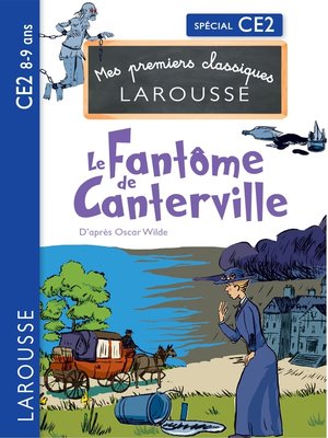 cover image of Le fantôme de Canterville d'après Oscar Wilde--CE2